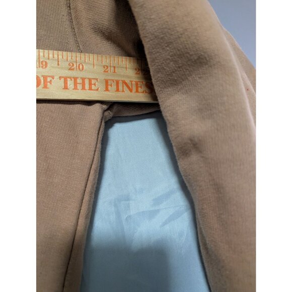 Wolf Laurel Resort Embroidered Brown Hoodie Sweatshirt Size M - Picture 4 of 7